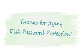 Disk Password Protection - password protection for drives and Windows -  Exlade